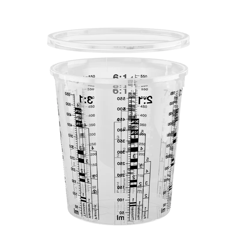 Paint Mixing Cups သည် တိကျမှုကို ပိုမိုကောင်းမွန်စေပြီး သုတ်ဆေးစွန့်ပစ်မှုကို လျှော့ချနည်း