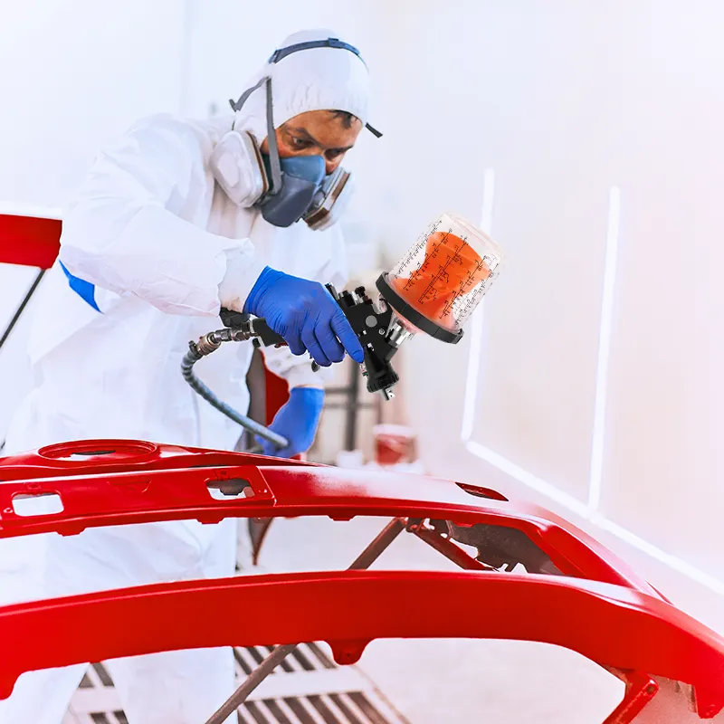 Paint Cup System Stopper Mentser